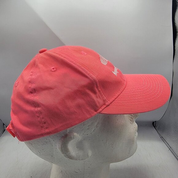 Newport Beach Tennis Club Adults Coral Pink Hat Cap Casual Outdoors Lightweight main image 5